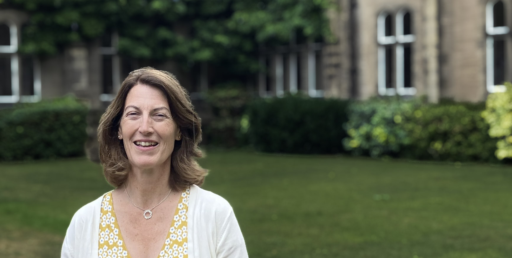 Head shot of Beth Breeze in HMC Quad