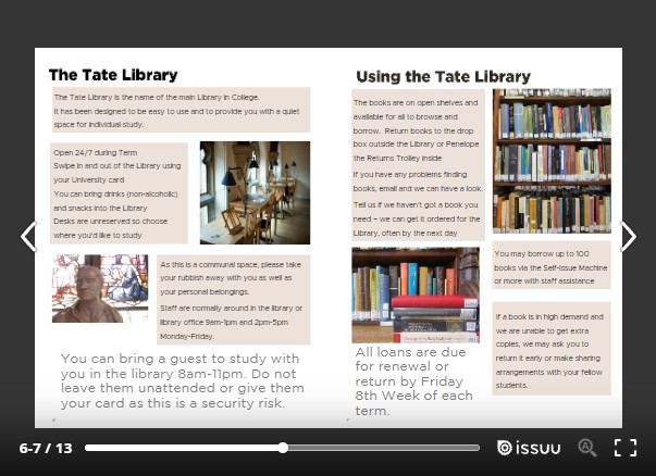 Library Induction MT 2021 | Harris Manchester College, the University ...