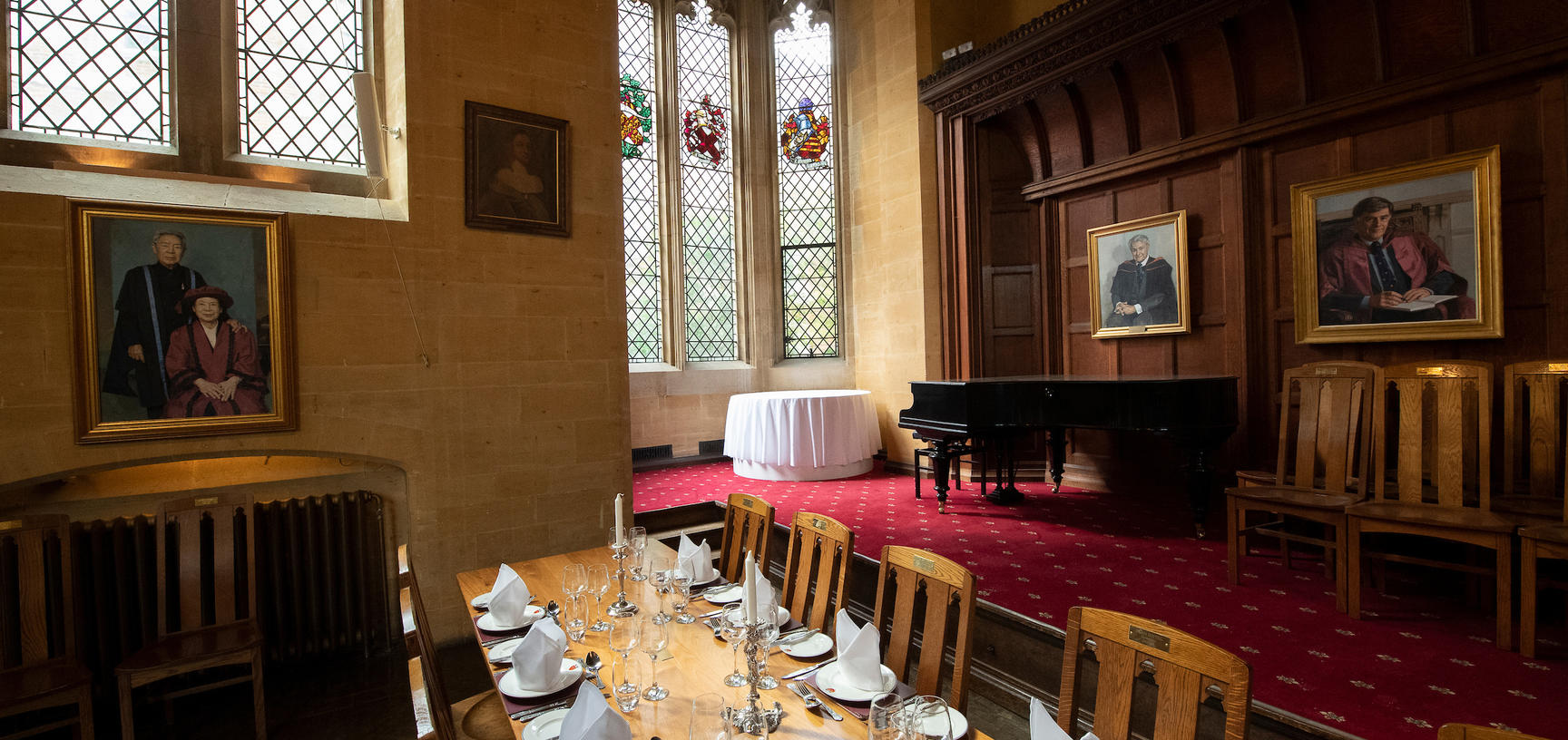 Dining Harris Manchester College