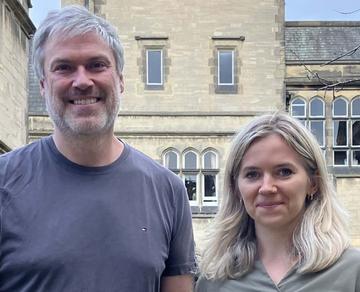David Brügger and Leonie Hoff