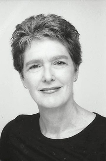 Headshot of a woman with short hair
