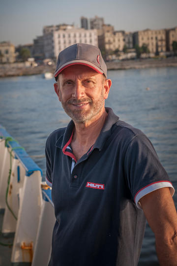 Archaeologist Franck Goddio