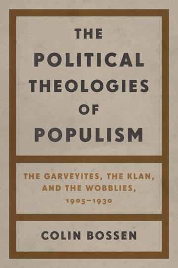Cover of the political theologies of populism