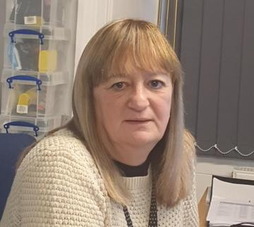 Photo of a woman in an office