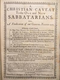 Tract 281 A title page printed in 1650 with a long and descriptive title