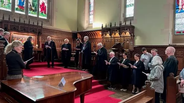 Mike Keller honorary fellow inauguration