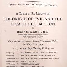 upton lecture title