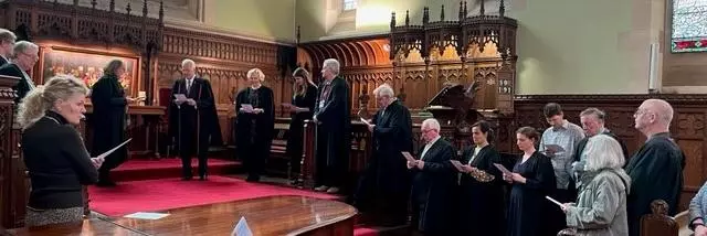 Mike Keller honorary fellow inauguration